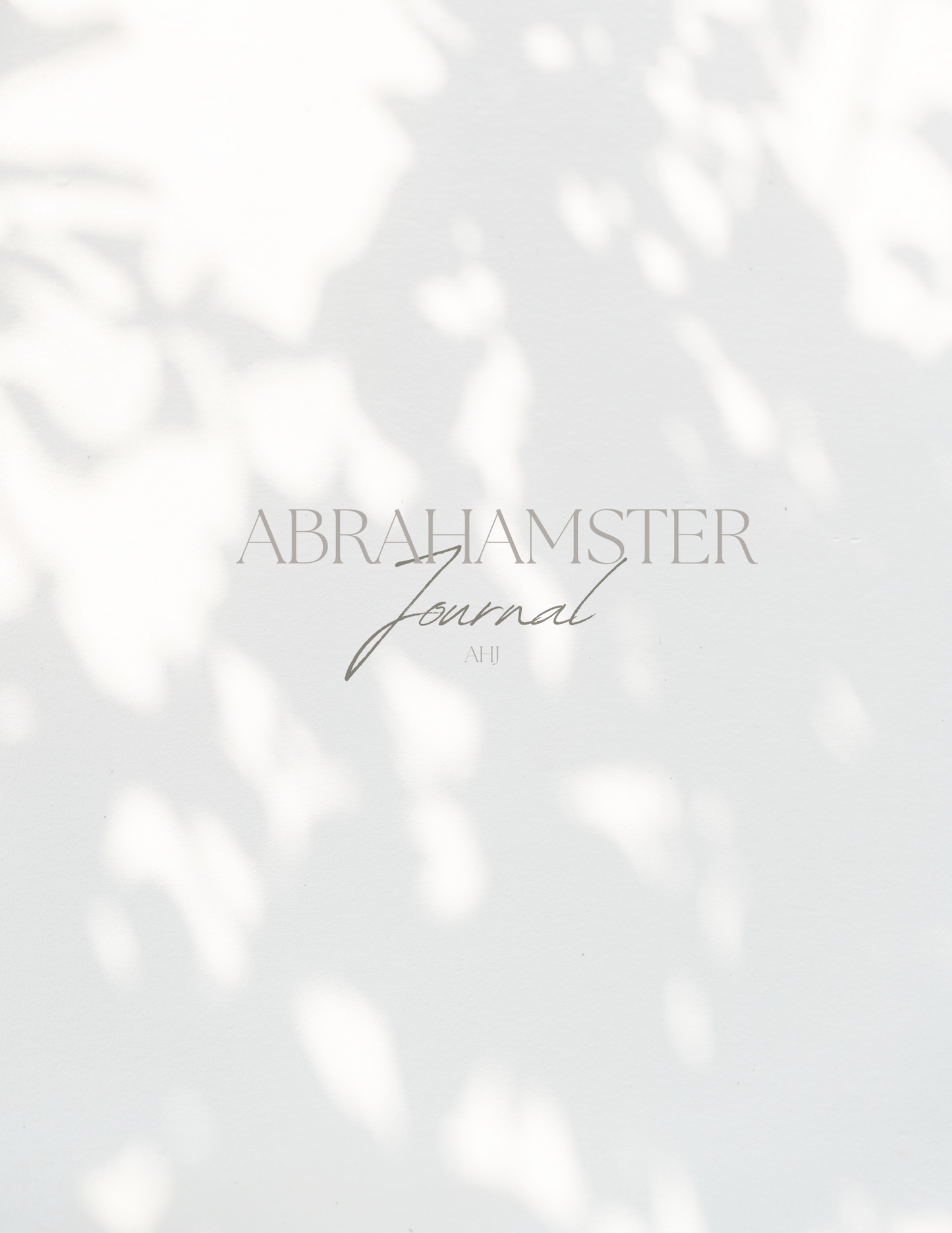 Abrahamster Journal